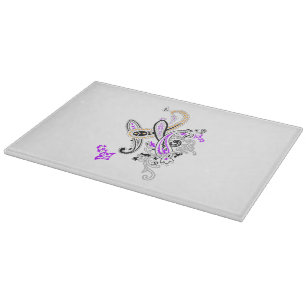 Luxury Botanical Paisley Collection Cutting Board