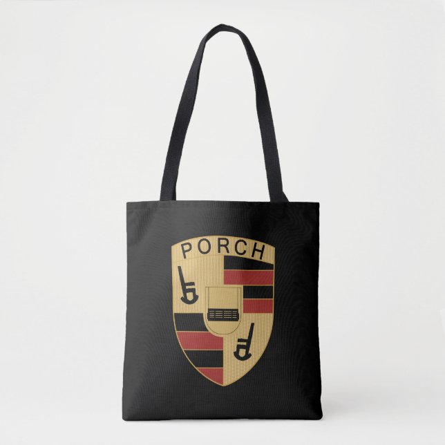 Luxury Brand Knockoff Porch Funny Tote Bag (Front)