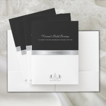 Luxury Bridal Boutique Corporate Business Folder