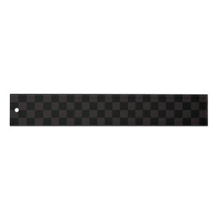 Luxury Brown/Black Chequered Ruler