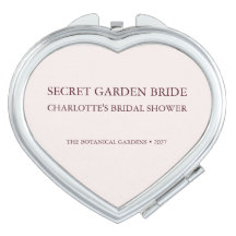 Luxury Burgundy Secret Garden Heart