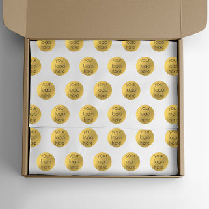 Luxury Business Logo Packaging Branded Corporate Tissue Paper