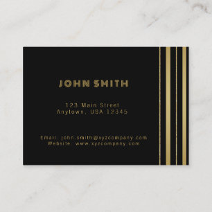 Luxury Business Solutions Business Card