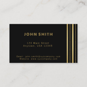 Luxury Business Solutions Business Card