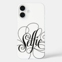 Luxury Calligraphy 'Selfie' Lettering Elegant