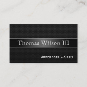 Luxury Carbon Fibre Professional Business Cards