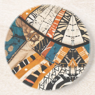 Luxury Caribbean Multicolor Design Coaster