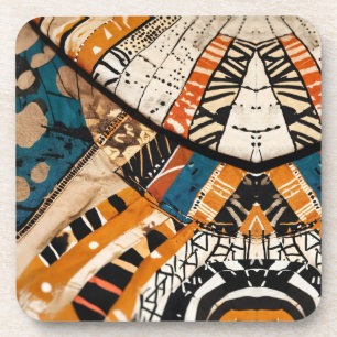 Luxury Caribbean Multicolor Design Coaster