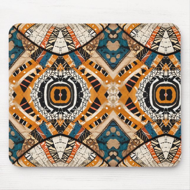 Luxury Caribbean Multicolor Design Mouse Mat (Front)