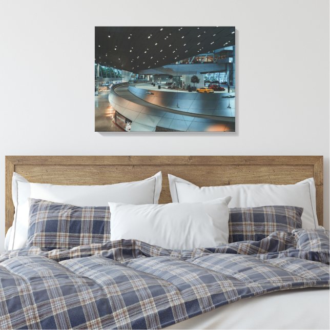 Luxury Cars Stretched Canvas Print (Insitu(Bedroom))