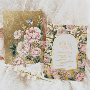 Luxury Chinoiserie Floral Garden Bridal Shower