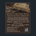 Luxury Chocolate, Confectionery Supplies Advert Flyer<br><div class="desc">Luxury Chocolate,  Confectionery Supplies Advertising Flyers By The Business Card Store.</div>