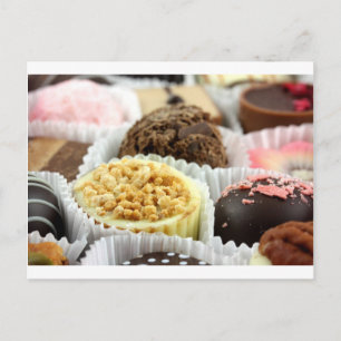 Luxury Chocolates Photo Image Postcard