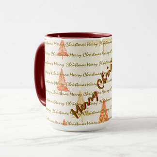 Luxury Christmas Christmas Trees Festive Mug