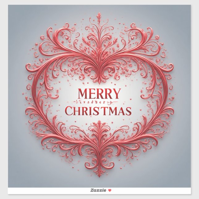 🌸 Luxury Christmas Ornament Glow Sticker 🌸 (Sheet)