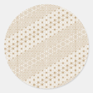 Luxury Classic Round Sticker