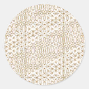 Luxury Classic Round Sticker