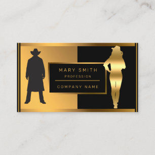 Luxury Classy Fashion Add Your Text Business Card