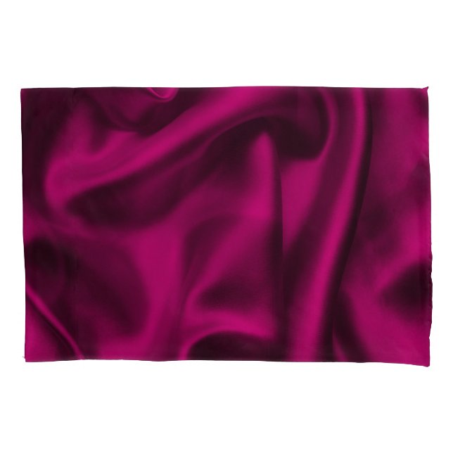Luxury Cloth Abstract: Grunge Silk Wave Pillowcase (Front)