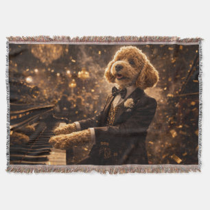 Luxury Cockapoo Blanket   Elegant Dog Gift