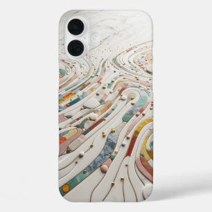 Luxury Colourful Pebble Stone Phone Case - Elegant