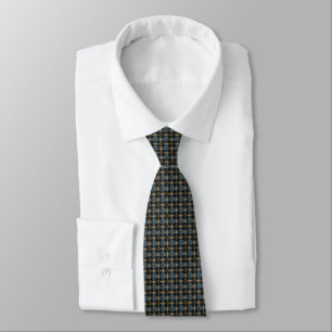 Luxury complex pattern tie