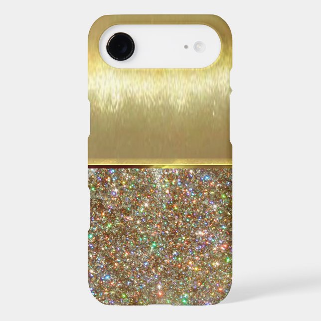 Luxury Cool Shell Gold Design Case (Back)