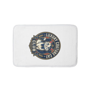 Luxury Couture Cat Cat Mum Gift Idea - Luxury Cout Bath Mat