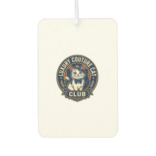 Luxury Couture Cat Cat Mum Gift Idea - Luxury Cout Car Air Freshener
