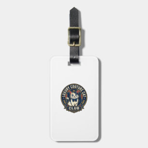 Luxury Couture Cat Cat Mum Gift Idea - Luxury Cout Luggage Tag