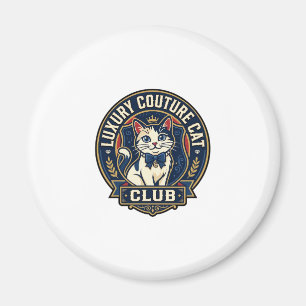Luxury Couture Cat Cat Mum Gift Idea - Luxury Cout Magnet
