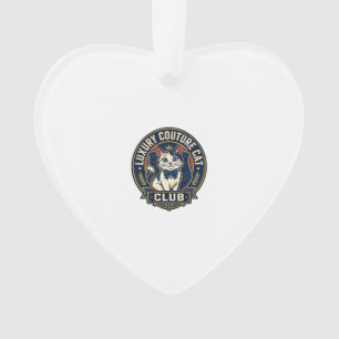 Luxury Couture Cat Cat Mum Gift Idea - Luxury Cout Ornament