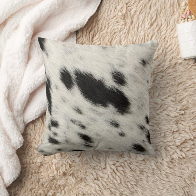 Luxury Cowhide Animal Skin Print  Cushion (Blanket)