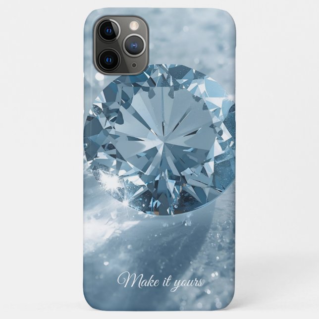 Luxury Crystal Phone Cover – Add Your Loved One’s  (Back)