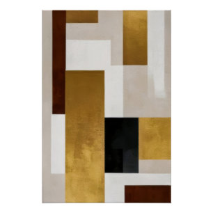 Luxury Cubes Poster
