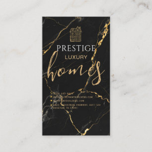 Luxury Custom Home Builder Business Card