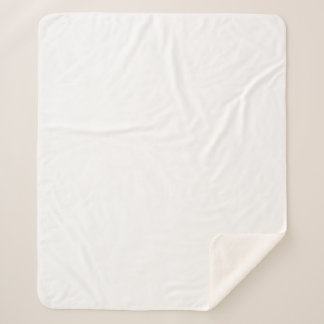 Luxury Custom Sherpa Blanket Medium Size Gift