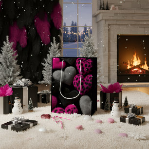 Luxury Dark Romantic Heart Gift Bag