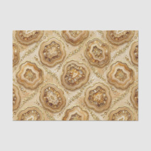 Luxury Decoupage Camel + Gold Agate Geode Tissue Paper
