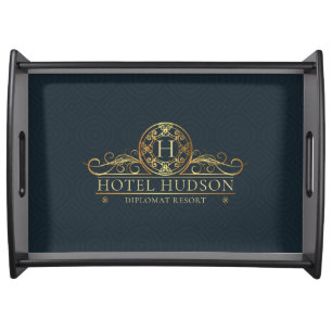 Luxury Design Hotel Branding Serving Tray