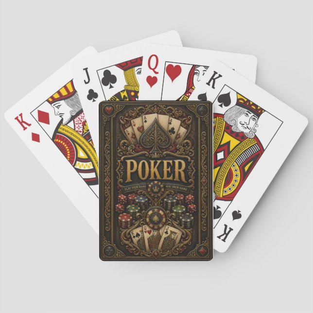 Luxury Design Poker Playing Cards (Back)
