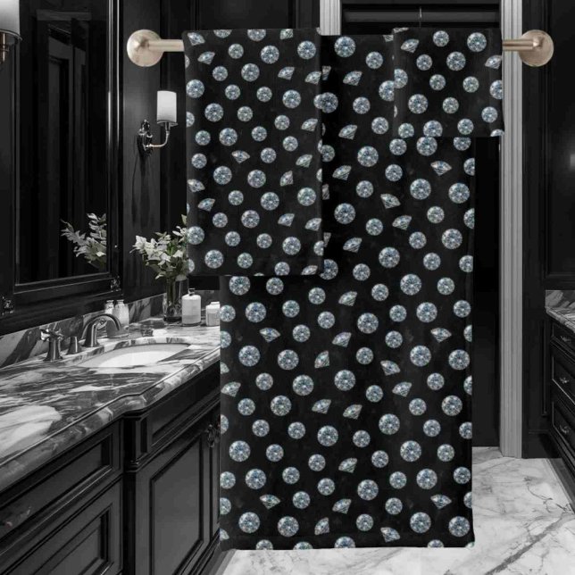 Luxury Diamond Gemstones Towel Set (Creator Uploaded)