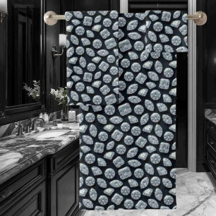 Luxury Diamond Gemstones Towel Set