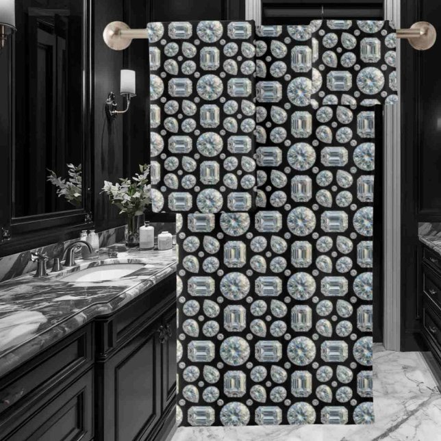 Luxury Diamond Gemstones Towel Set (Creator Uploaded)