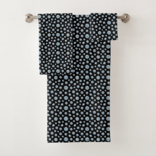 Luxury Diamond Gemstones Towel Set