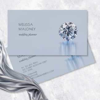 Luxury Diamonds Jeweler Jewelry Store Business Card
