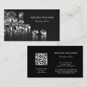 Luxury Diamonds Jeweller Jewellery Store Business Card