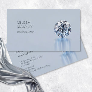 Luxury Diamonds Jeweller Jewellery Store Business Card