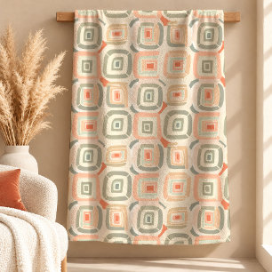 Luxury Dusty Green Terracotta Blanket Art Gift