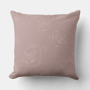 Luxury Earth Floral Pillows